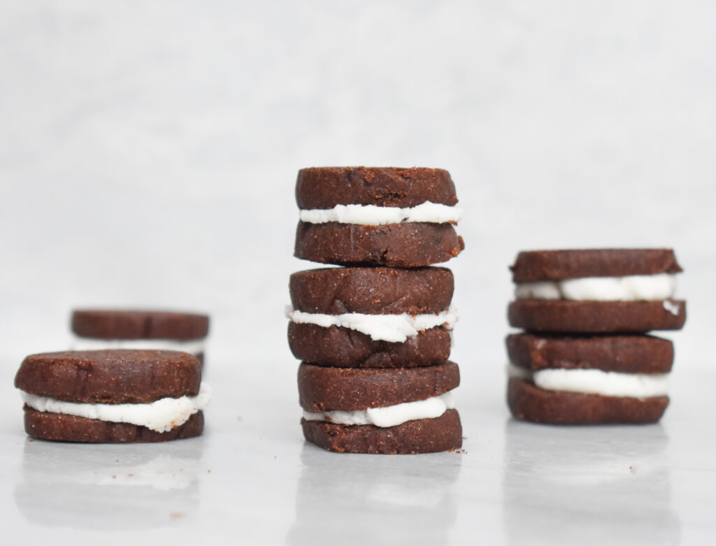 low fodmap chocolate sandwich cookies