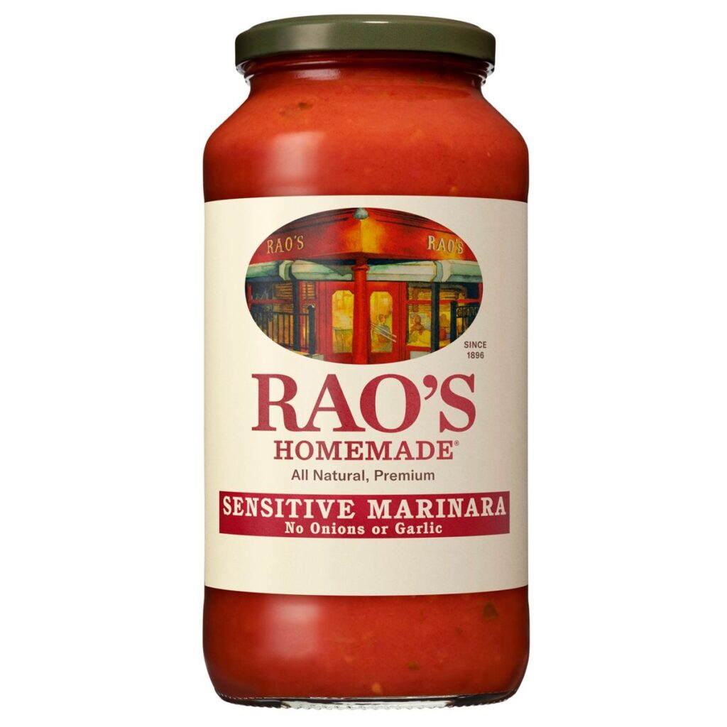 Low FODMAP Rao's sensitive marinara sauce