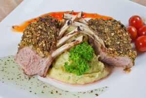 low fodmap rack of lamb